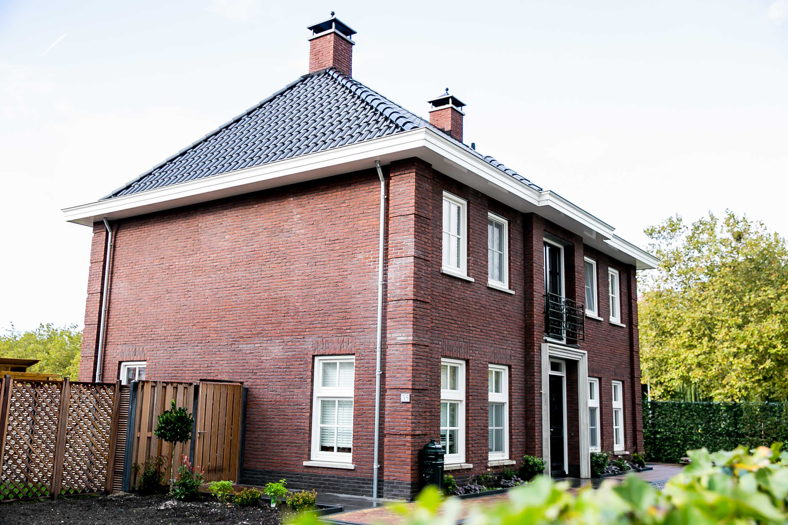 Foto: Herenhuis villa bouwen type Nachtpauwoog Architectuurwonen  7 