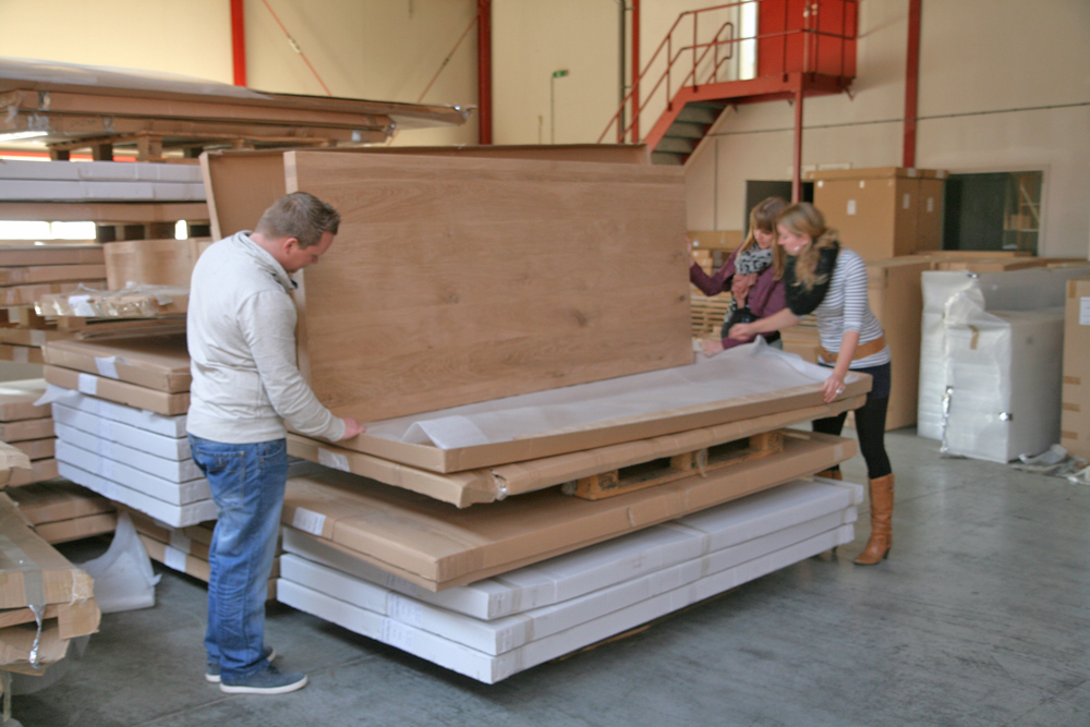 Foto: Uitkiezen houten tafel