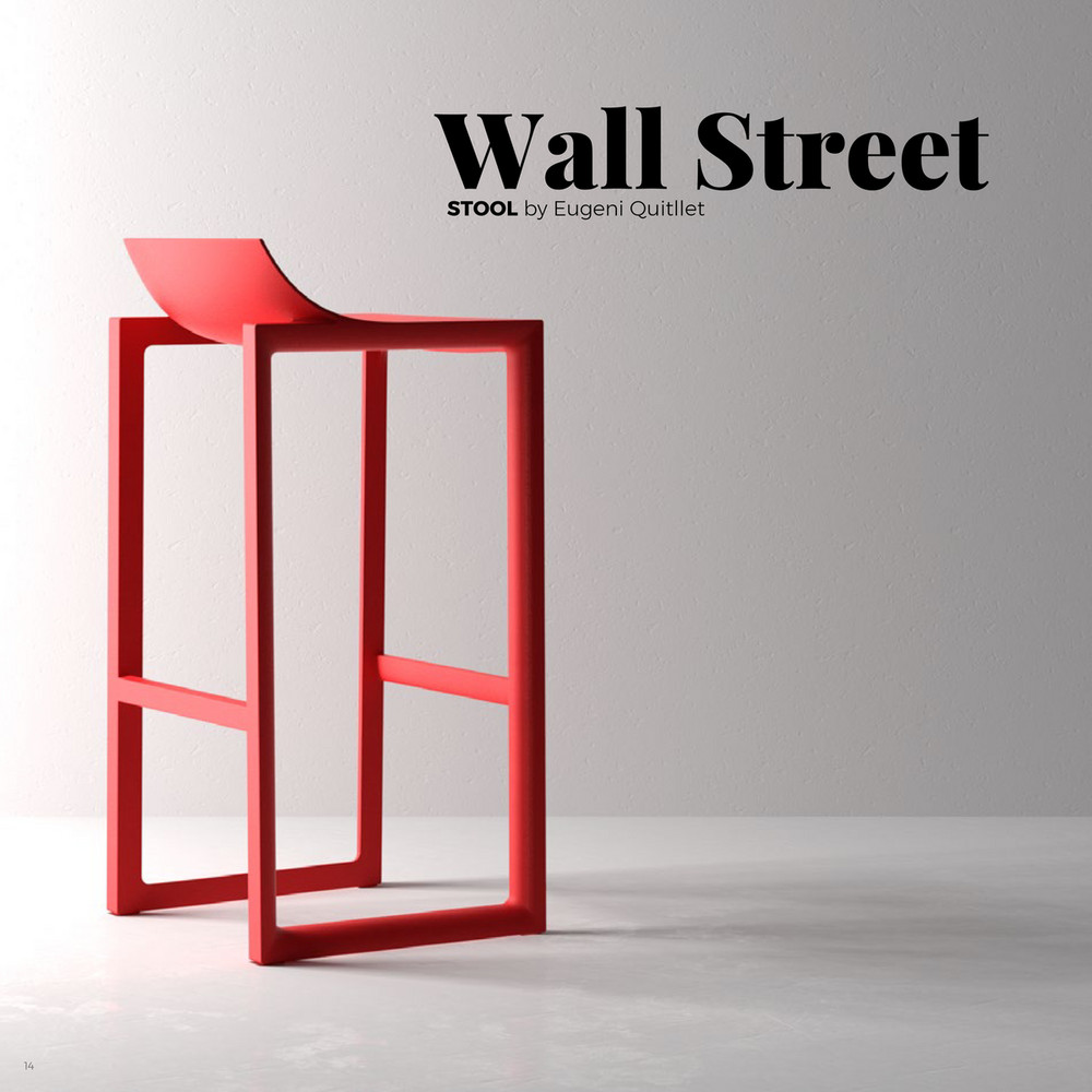 Foto: Wall Street Stool by Eugeni Quitllet