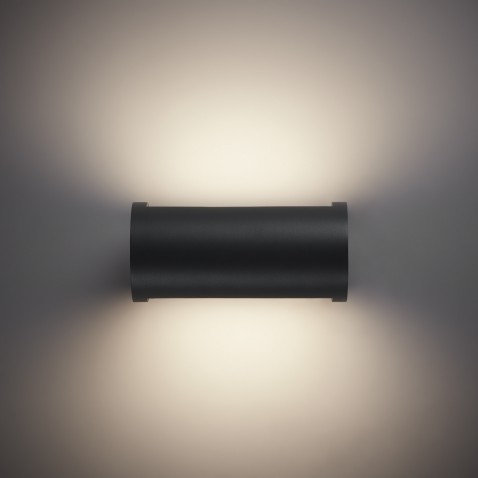 Foto : Gevel lamp met verstelbaar licht spreiding, art. 381050