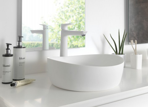 Foto : Jouw badkamer in trendy kleuren met Hansgrohe FinishPlus!