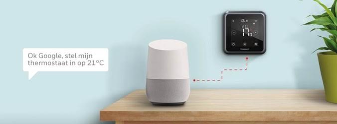 Foto: Honywell Google Home smart home integraties