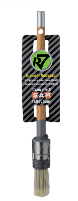 De SAM R7® verfborstel is er weldoordacht gekomen. Het is dan ook een verfborstel die zonder meer voor een revolutie zorgt.