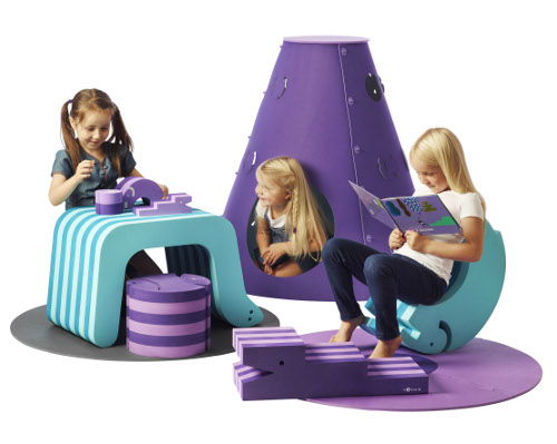 Met de introductie van de items: speeltent, lampen, vloermat en deco maakt bObles de speelwereld van kinderen compleet.