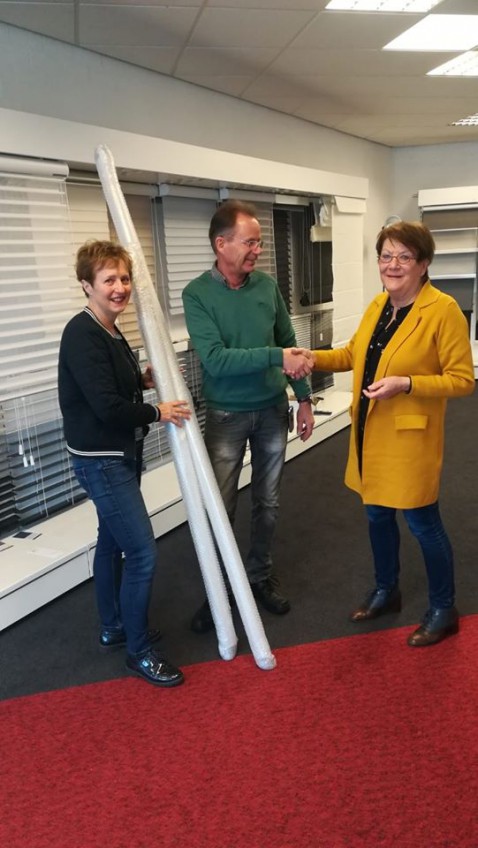 Foto : Nieuwe rolgordijnen voor Toon Hermans Huis Weert