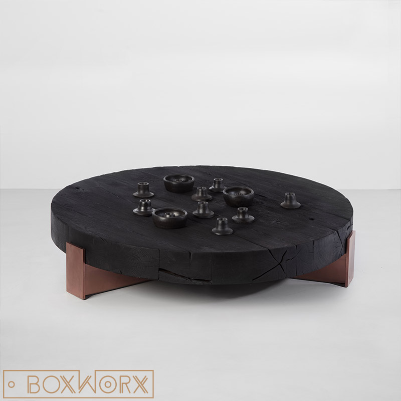 Foto: Salontafel zwart boxworx