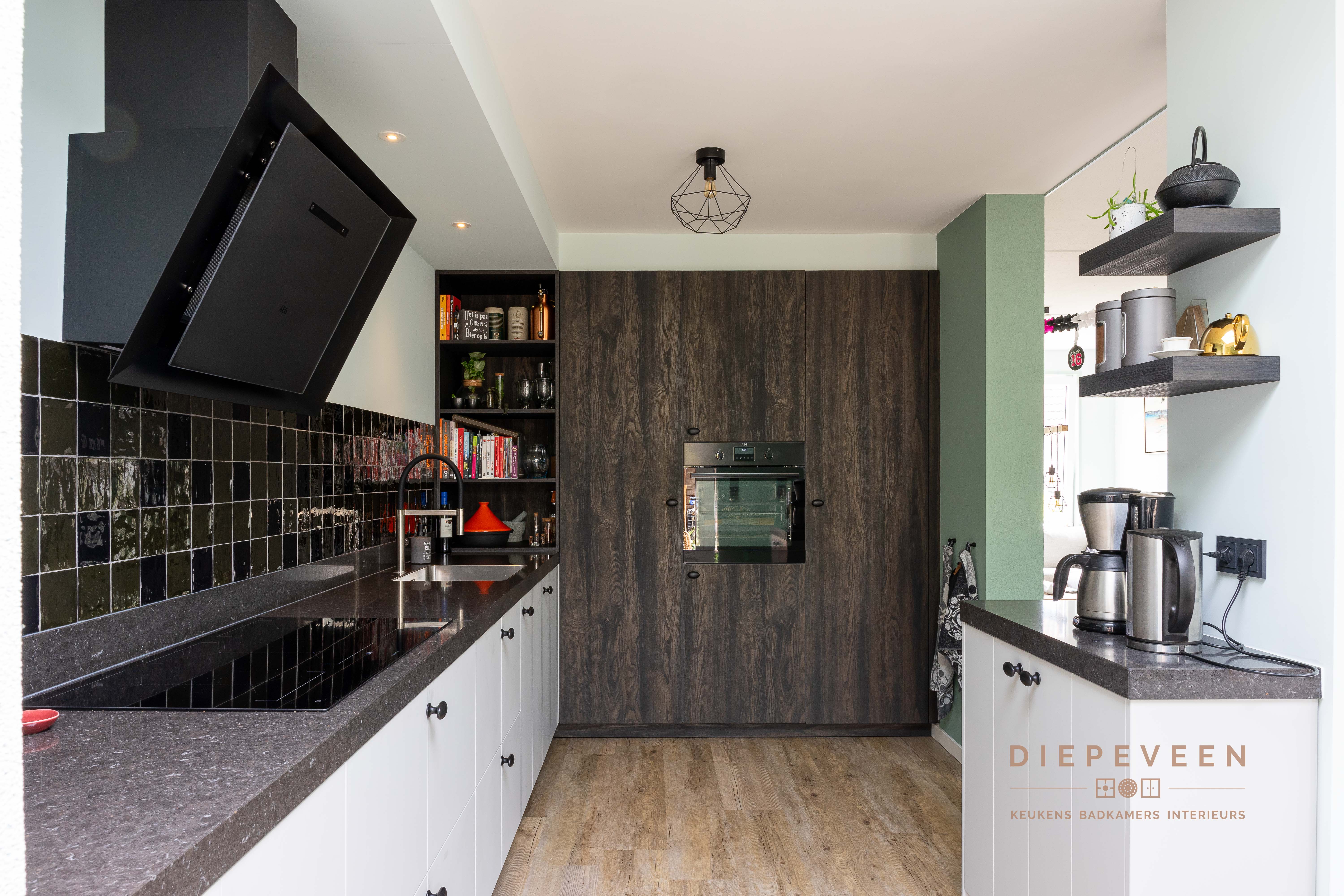 Foto : Moderne gezellige keuken