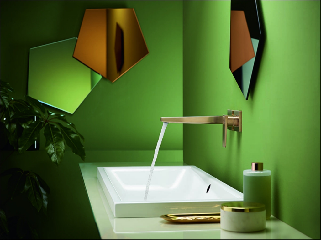 Foto: Wonennl Hansgrohe metropol concealed finishplus brushed bronze ambience 4x3