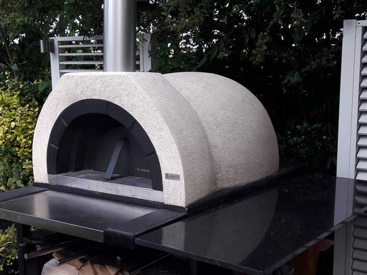 Foto: amalfi pizza oven hout 4