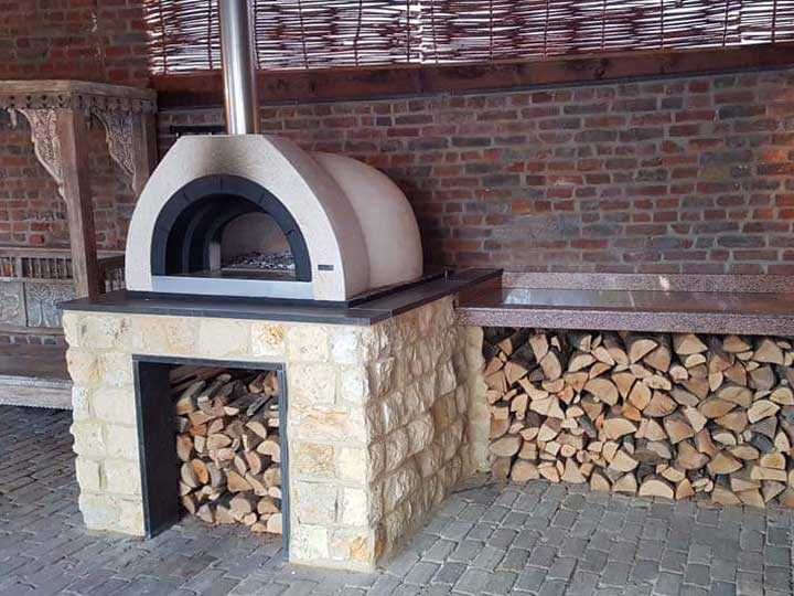 Foto: amalfi pizza oven hout 7