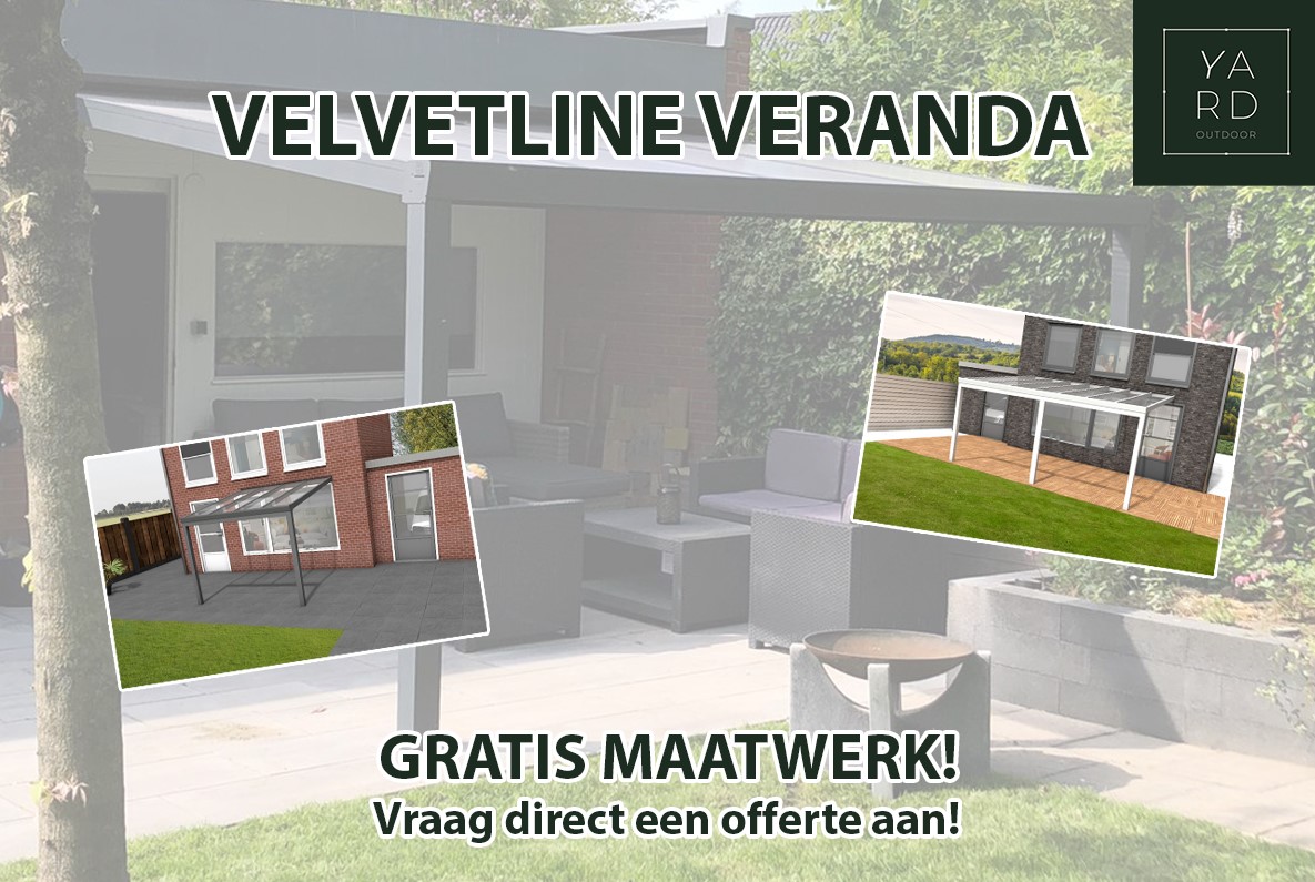 Foto : Velvetline veranda's: voor u GRATIS op maat gemaakt!