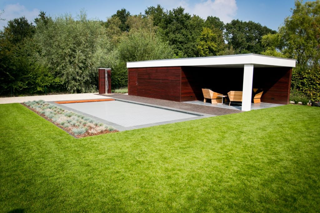 Foto: Wonennl LPW Pools carre by lpw pools with covrex classic