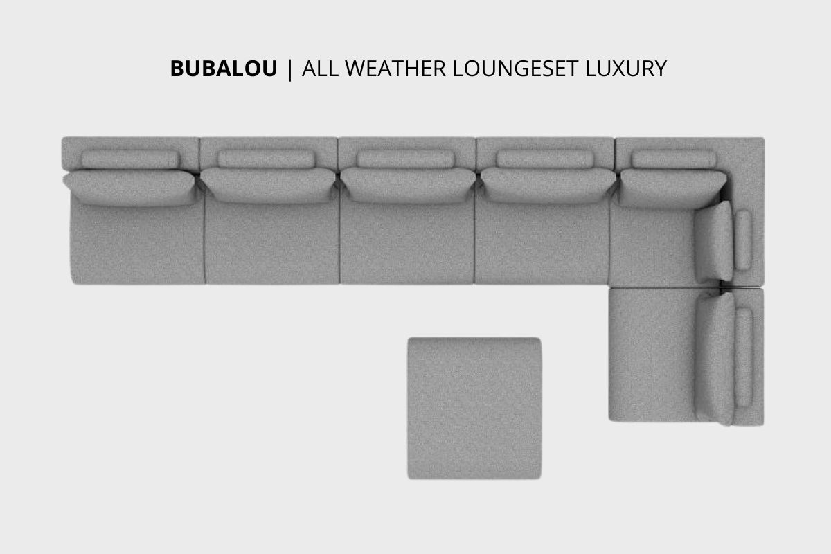 Foto : Loungeset voor buiten: Luxury