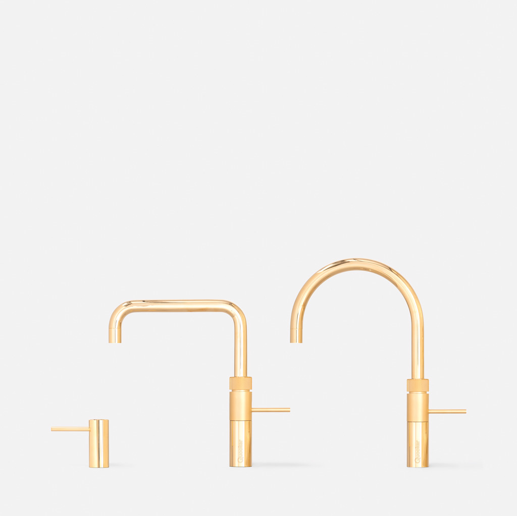 Foto: Quooker kokend water kraan limited edition golden one