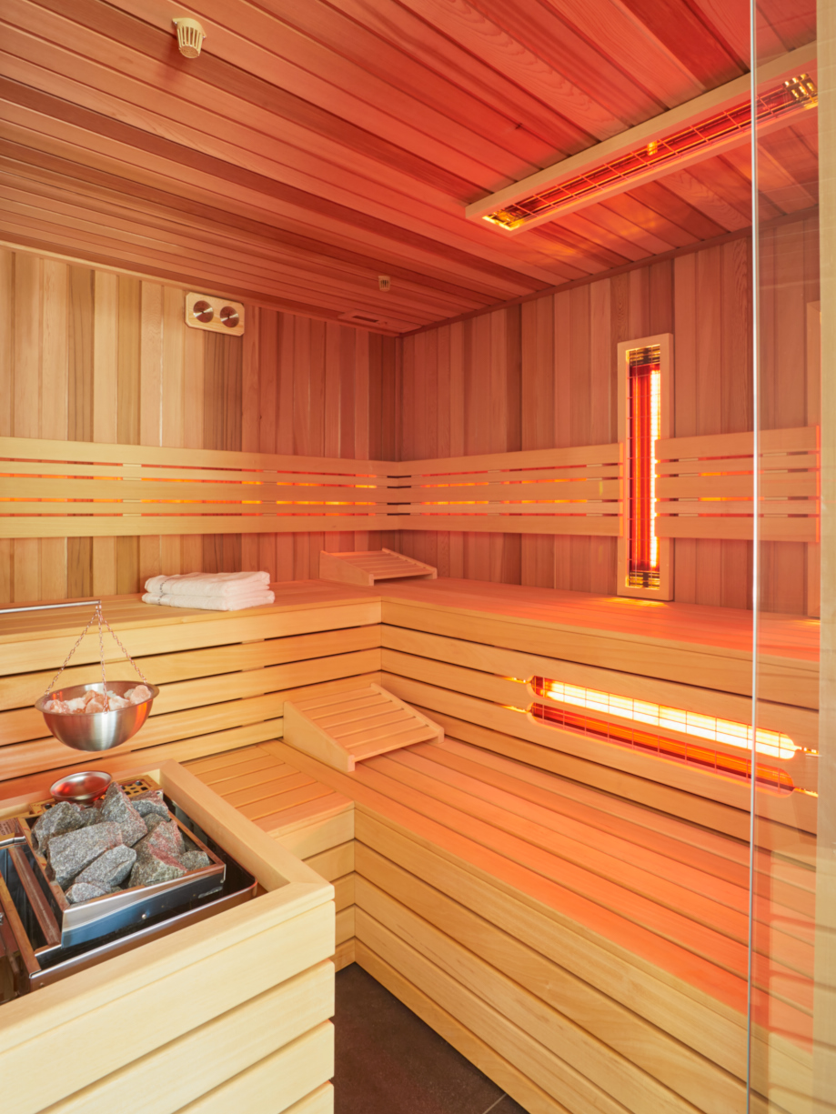 Foto: Sauna met infrarood