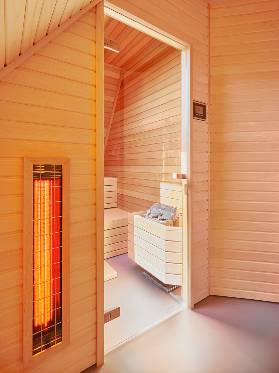 Foto : Maatwerk infrarood sauna