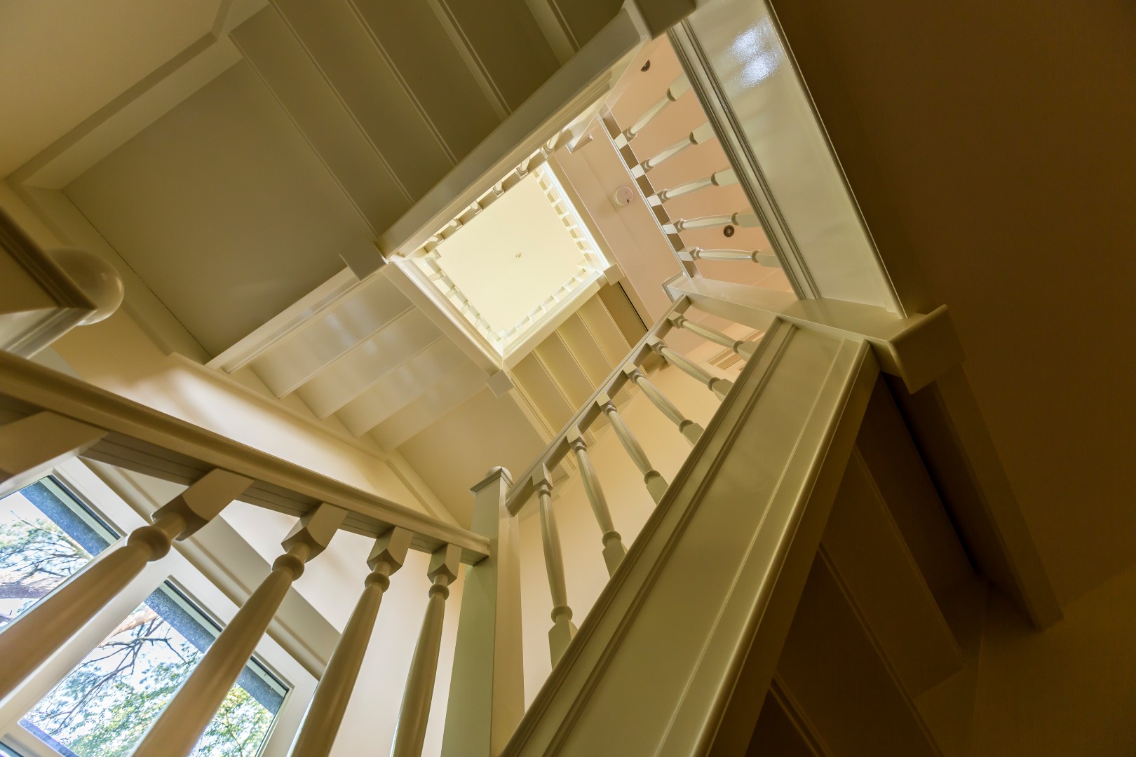Foto: Landhuis bouwen   Het trappenhuis in het landgoed   Lichtenberg Exclusieve Villabouw