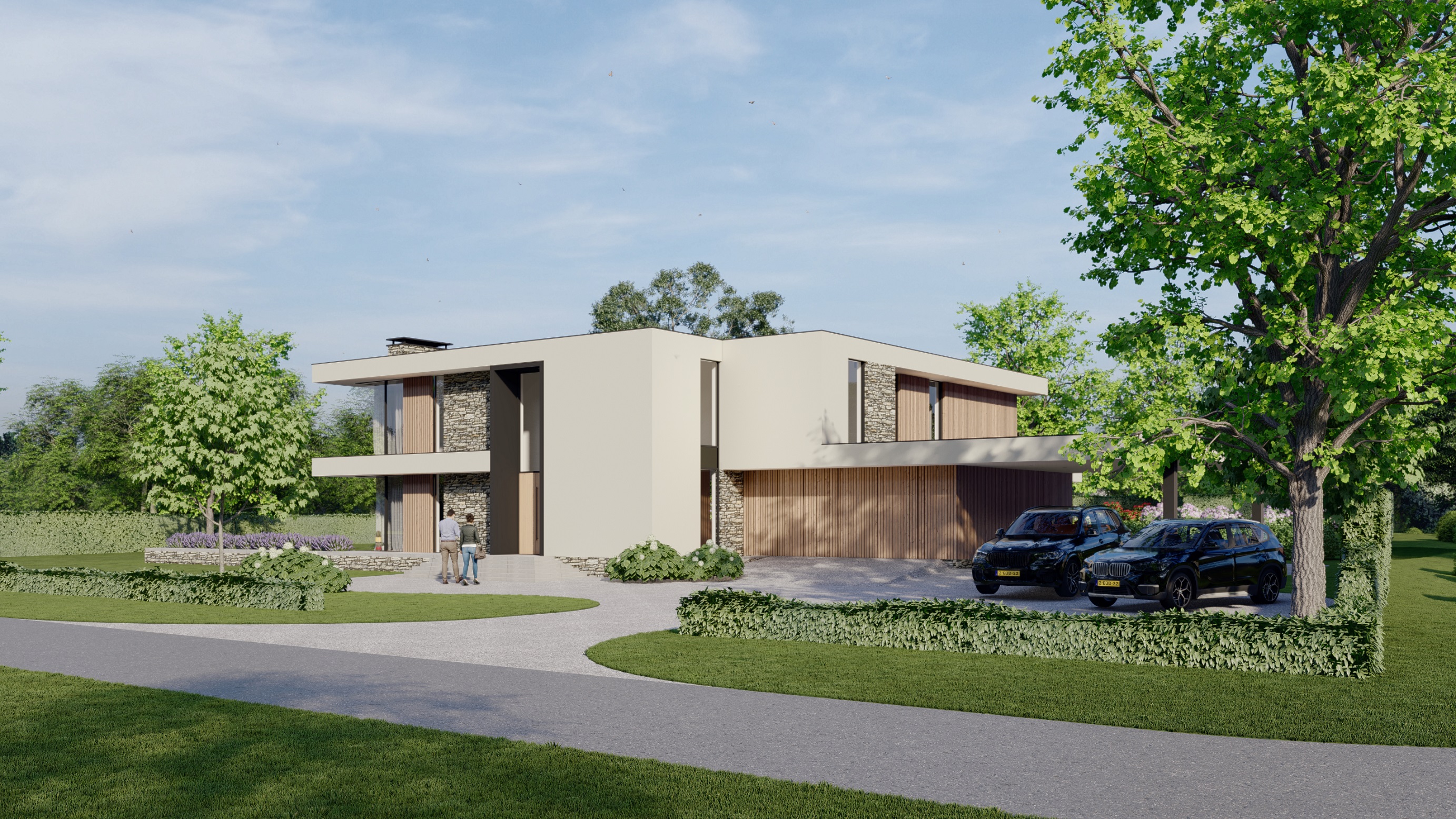 Foto: Villa bouwen   Strakke moderne villa nabij Arnhem   Lichtenberg Exclusieve Villabouw  1 