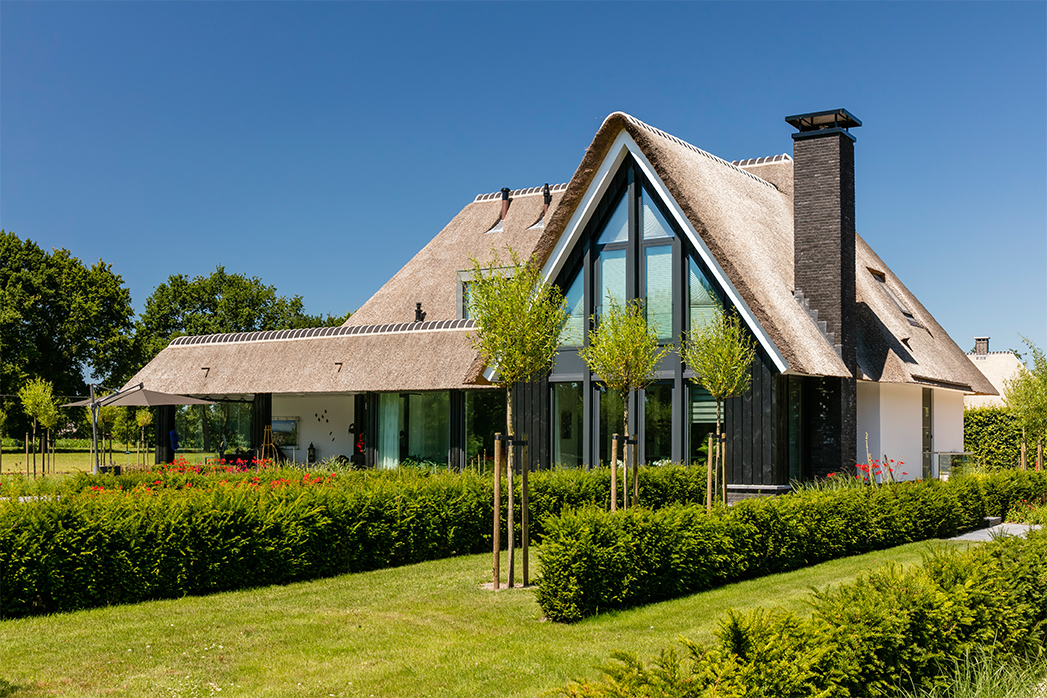 Foto: Villa bouwen   Achtergevel villa Hooglanderveen   Lichtenberg Exclusieve Villabouw