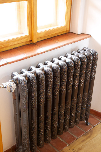 Foto: Laurens Epoca radiator met liberty kraan