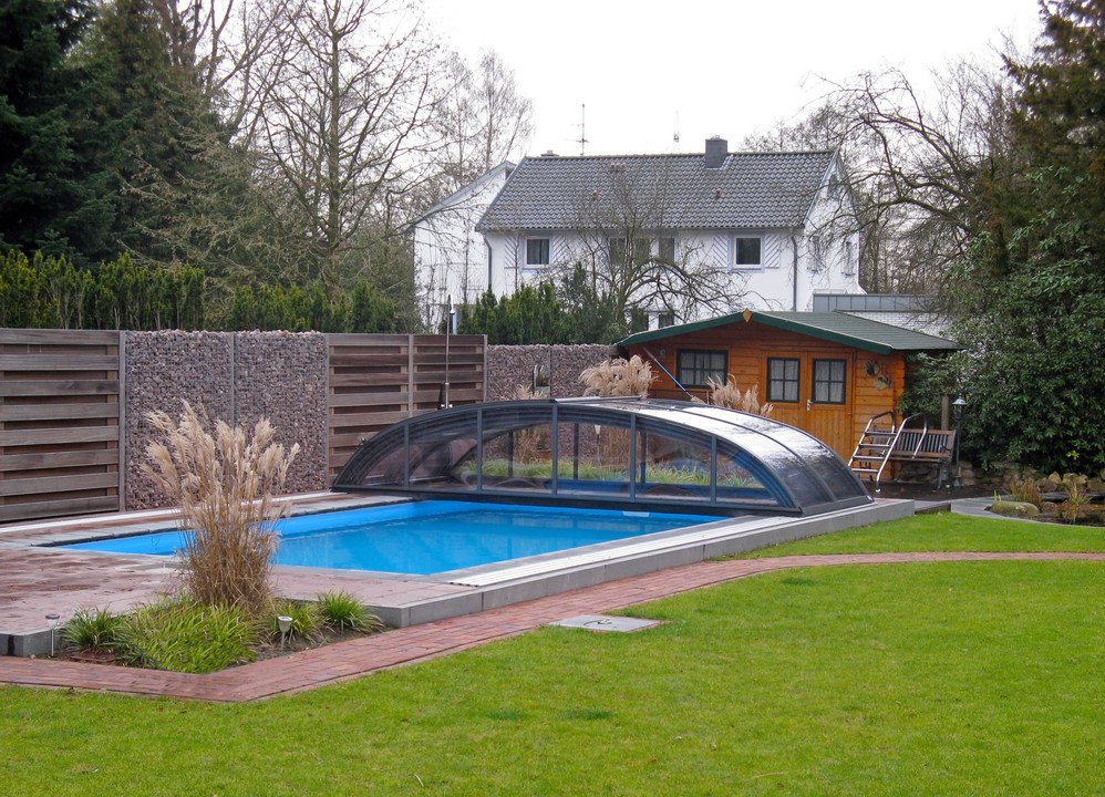 Foto: Wonennl Axess zwembad enclosure elegant neo 56
