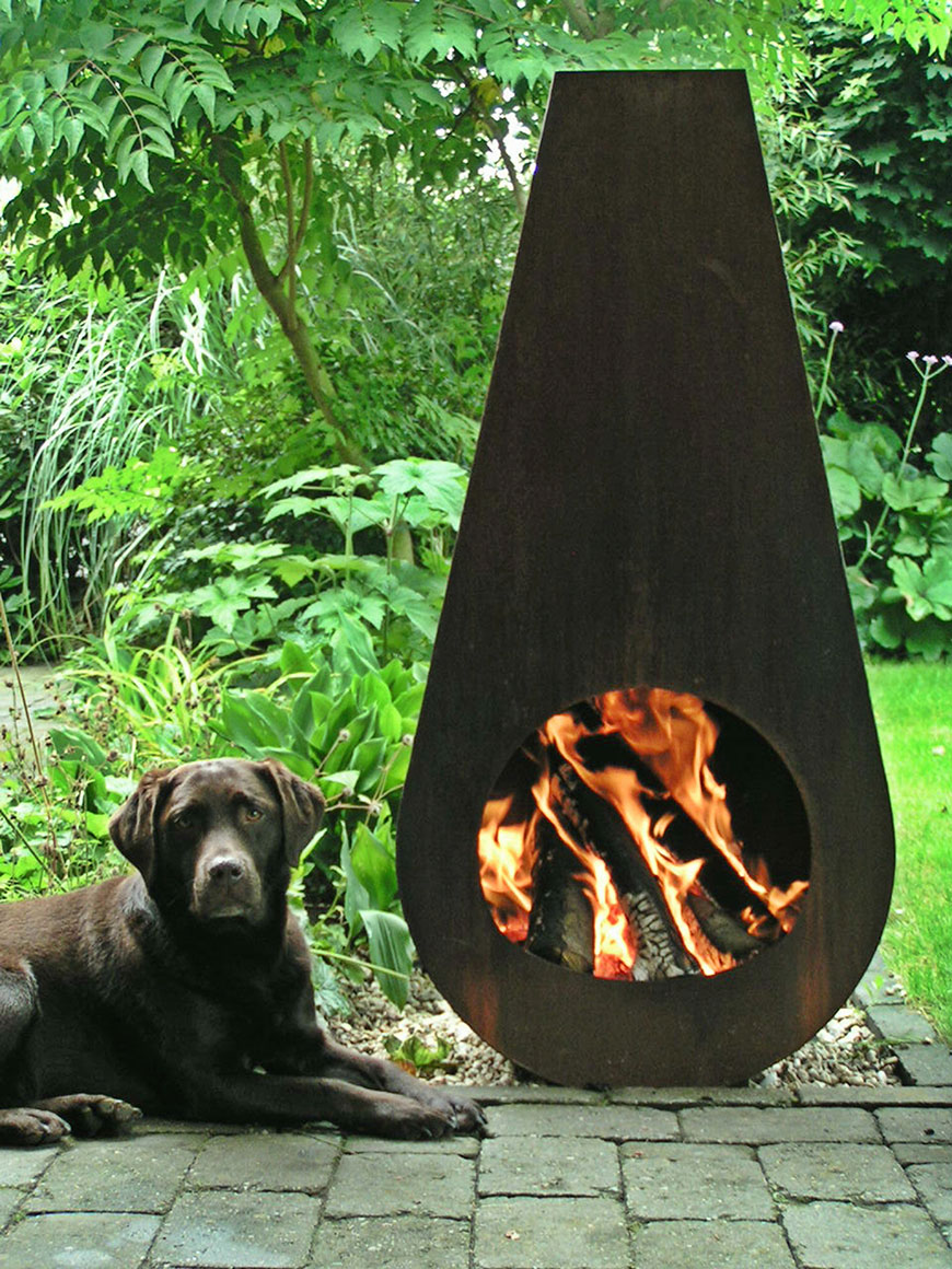 Foto: Zeno Goccia buitenhaard outdoor fireplace 1
