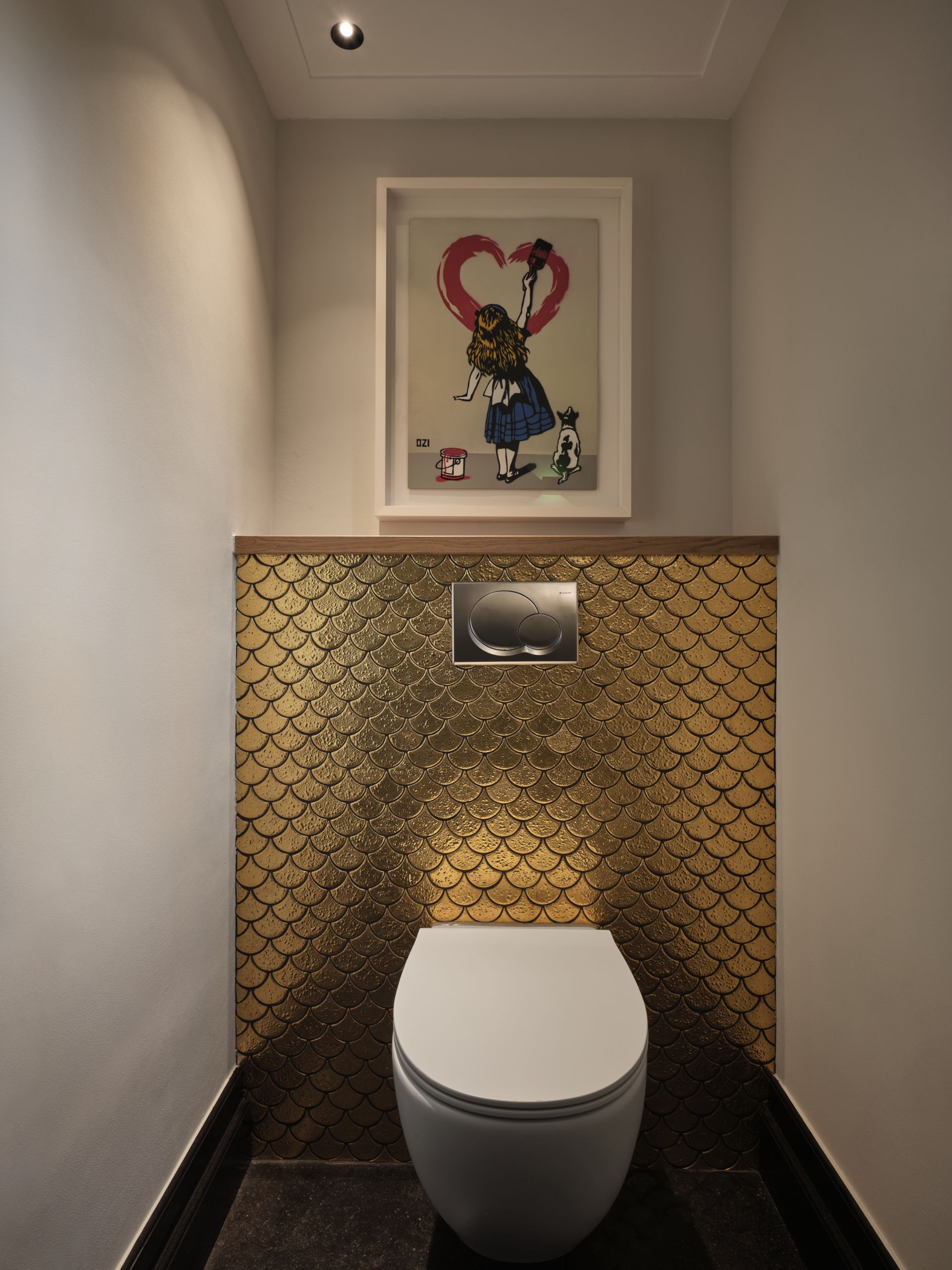 Foto: een badkamer met een moderne uitstraling      eerste kamer badkamers   016