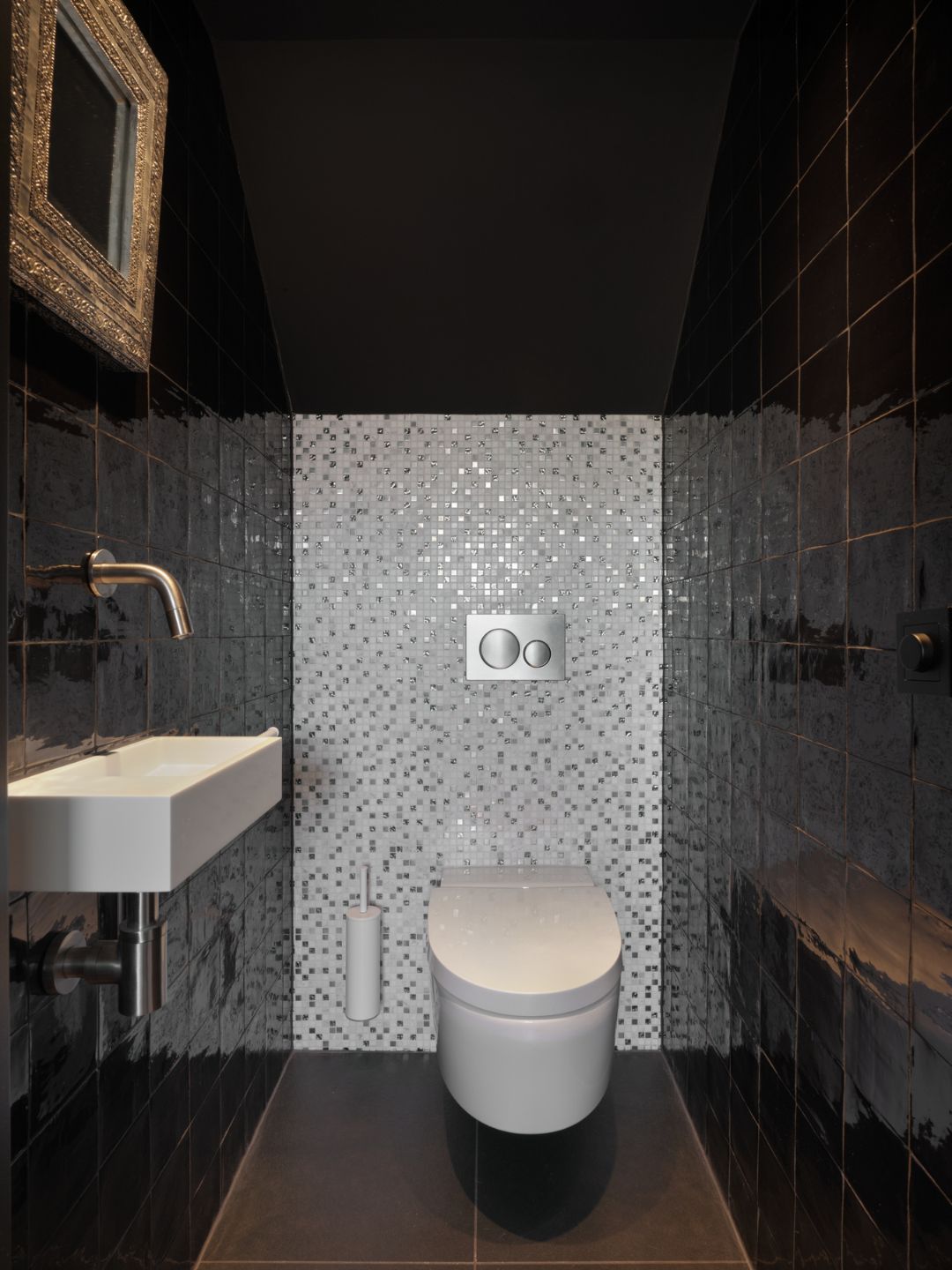 Foto: mozaiek tegel toilet