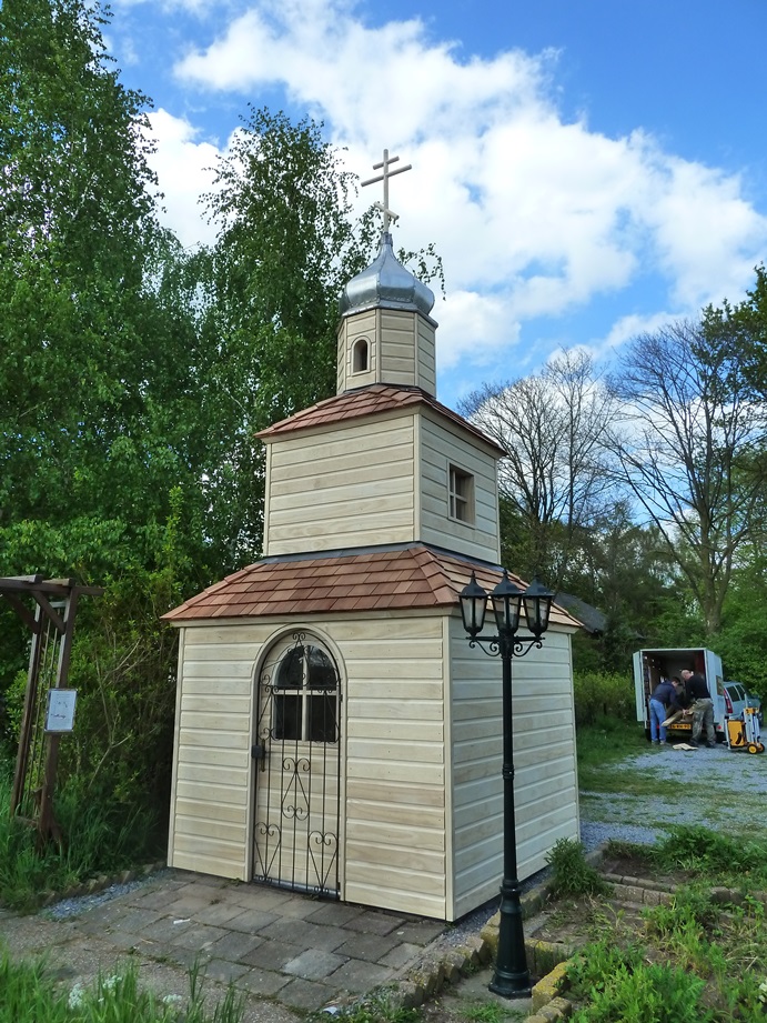 Foto: Finnlogs houtbouw houtskeletbouw Orthodox kapelletje 25