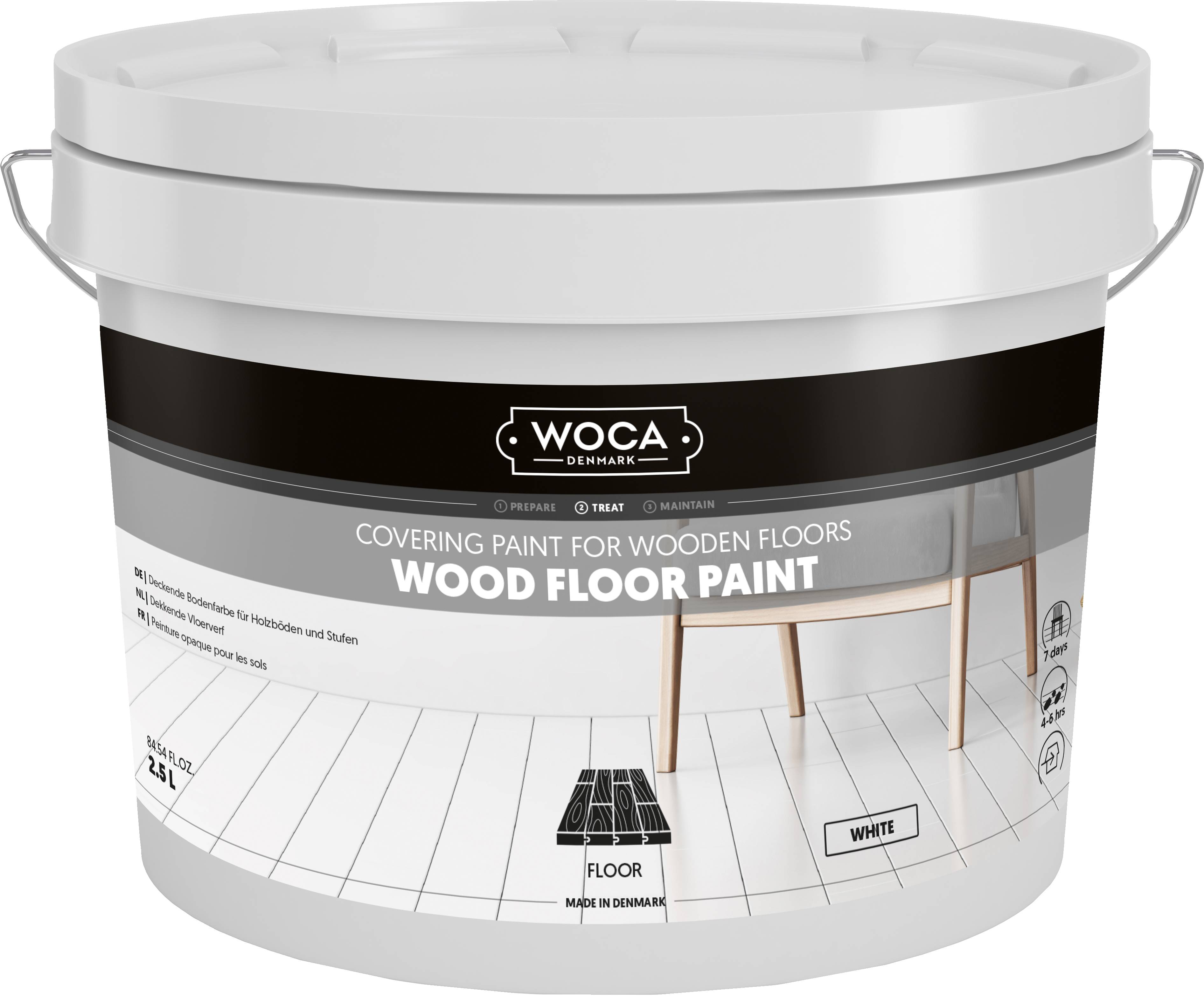 Foto: wood floor paint white 2 5L 687025A