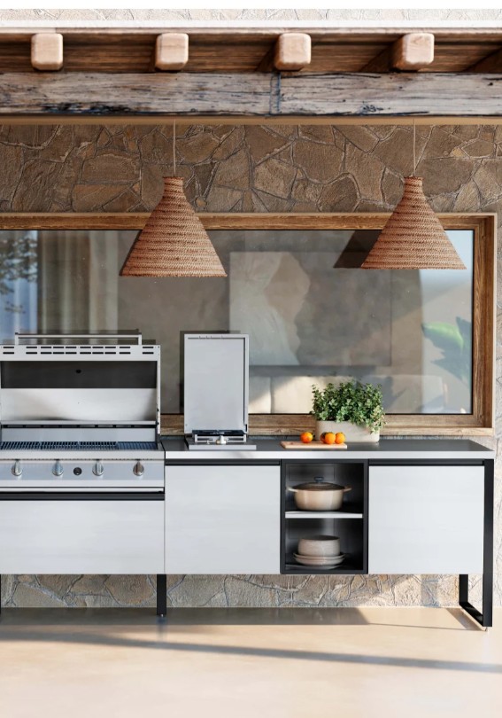 Foto: Gea buitenkeukens wonen nl keukens steel steel