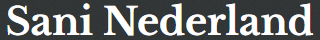 Profielfoto van Sani Nederland