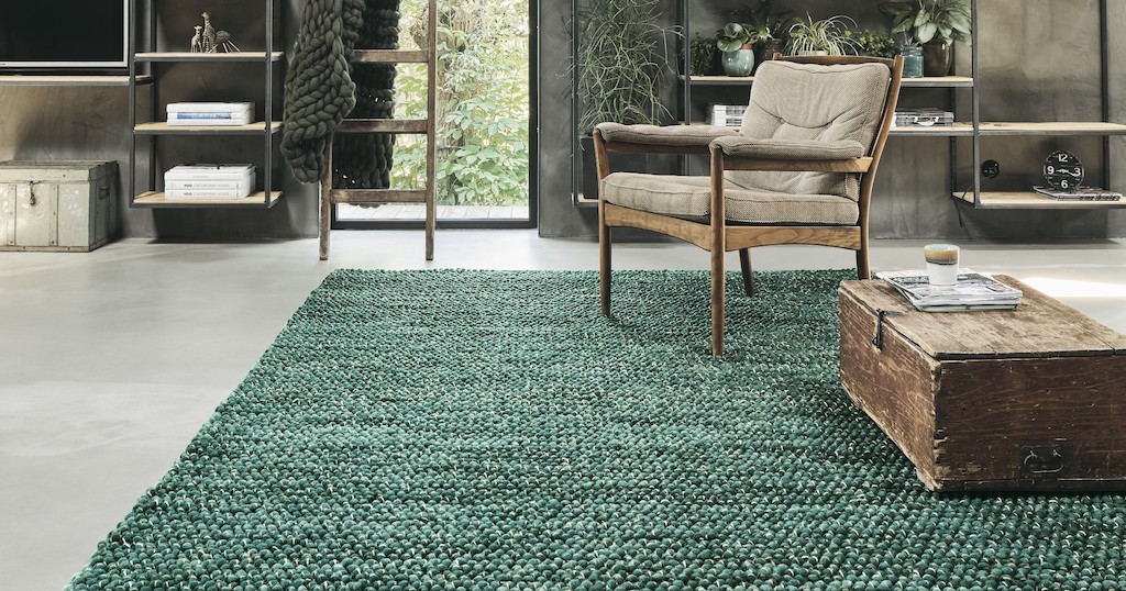 Foto: Brink en Campman wollen vloerkleed