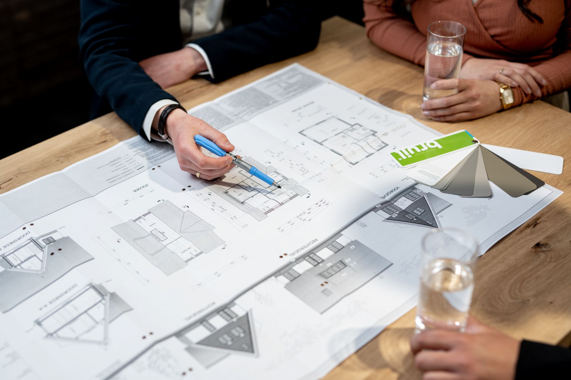 Foto: Schets villa op maat  ndash  ontwerp afgestemd op woonwensen en kavel architectuurwonen