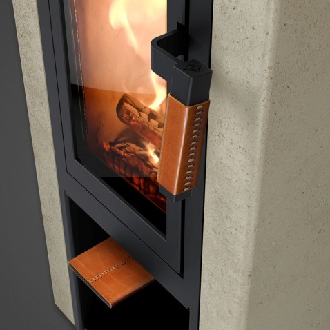 Foto : De Kilo draaibare kachel van Leenders