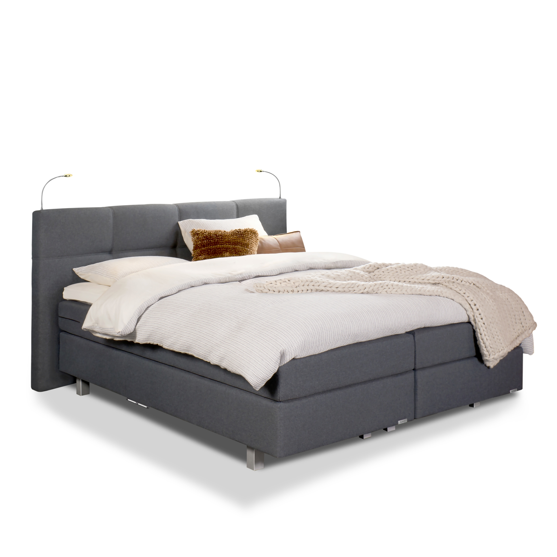 Foto: Boxspring Ninety nieuwe styling  amp  lampjes 2024   vierkant