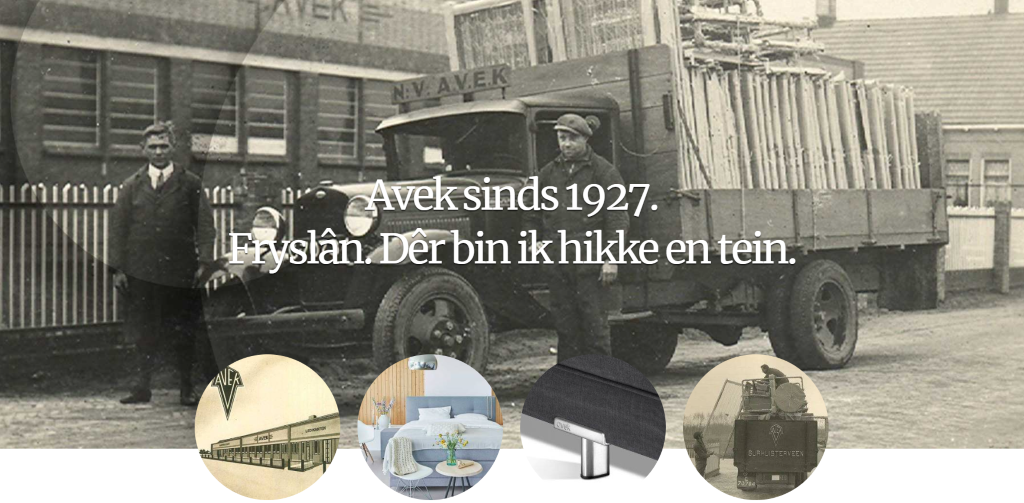 Foto : Historie van AVEK - de Nederlandse beddenfabrikant uit Friesland