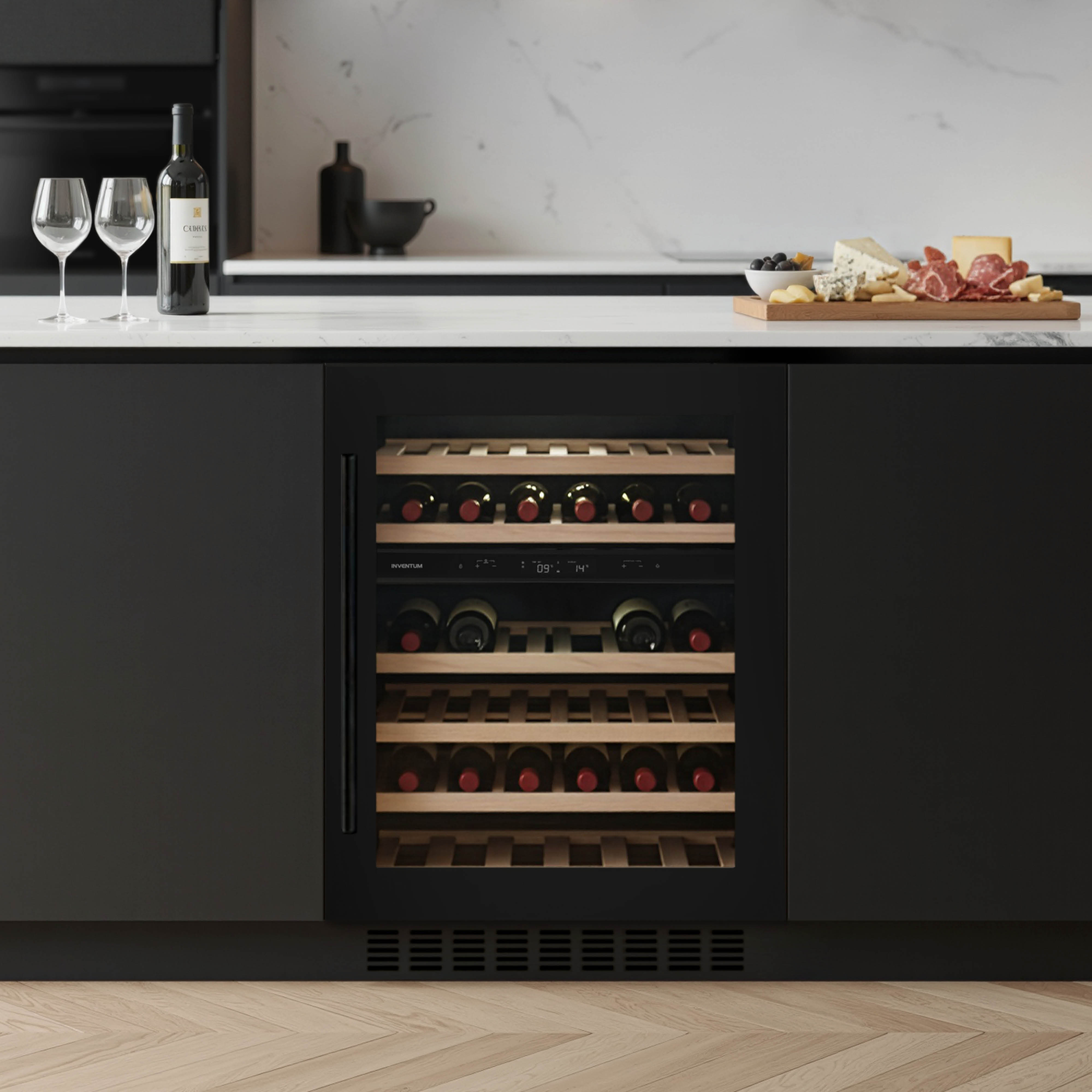 Foto : Inventum introduceert luxe wijnklimaatkast