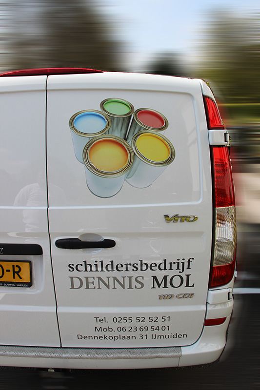 Foto: Schilders bedrijf dennis mol bus