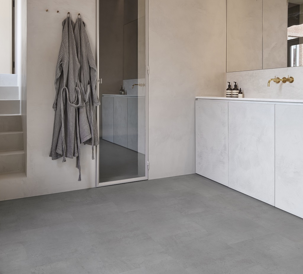 Foto: Wonennl COREtec Essentials Tiles Polished Concrete 95  50 LVT 1695 