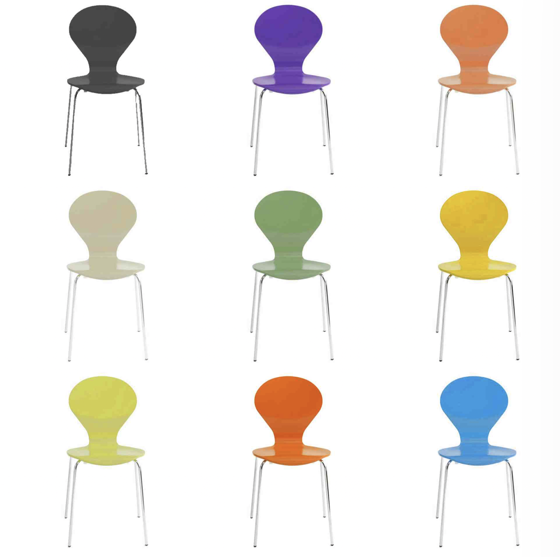 Foto : RONDO stoel van Danerka in 23 kleuren leverbaar
