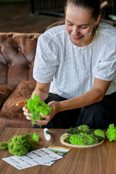 Foto : Maak je eigen groene eyecatcher met de nieuwe Moss Gift Box