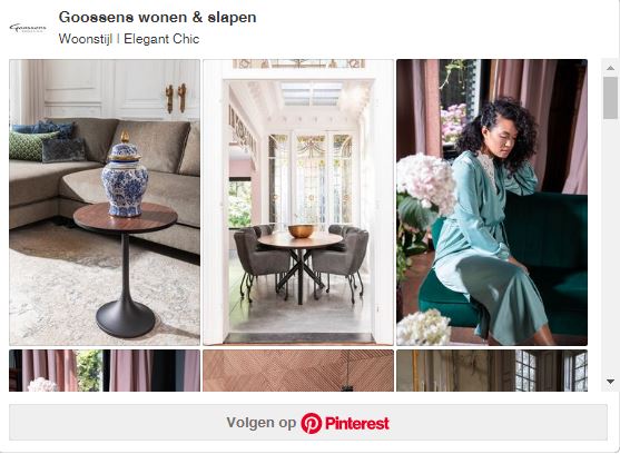 Foto: Wonennl Goossens actie droominterieur Pinterest