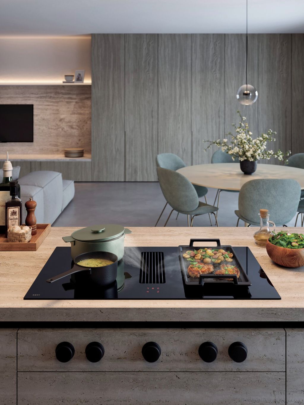 Foto: Novy Easy 90 Prestige wonen nl kookplaat 2 