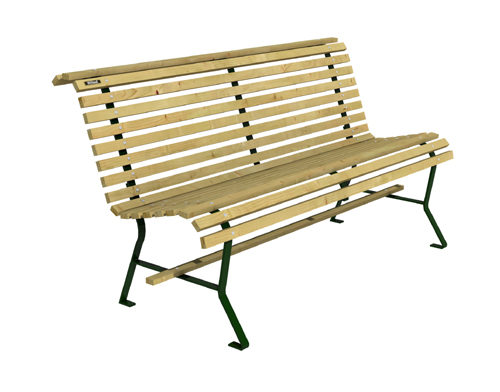 Foto: Oma bank geimpregneerd hout