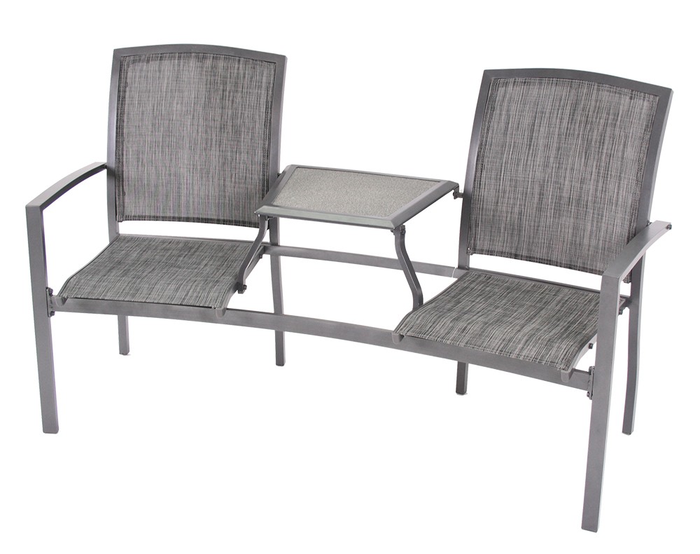 Foto: tete a tete tuinbank Palermo in aluminium