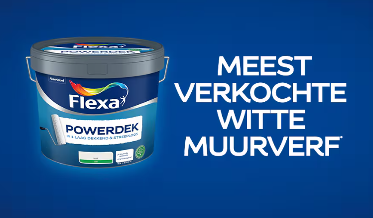 Foto : Powerdek: meest verkochte matte muurverf voor binnen
