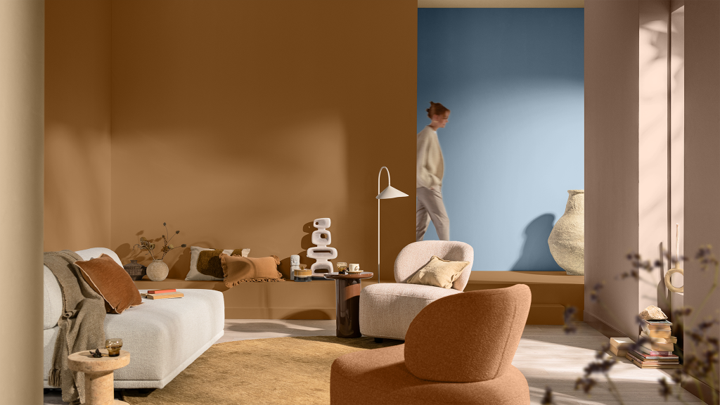 Foto: dulux colour futures colours of the year 2026 rhythm of blues flow livingroom inspiration global 2m
