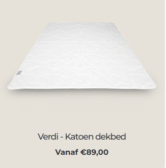 Foto: dekbed cassenz 5 wonen nl