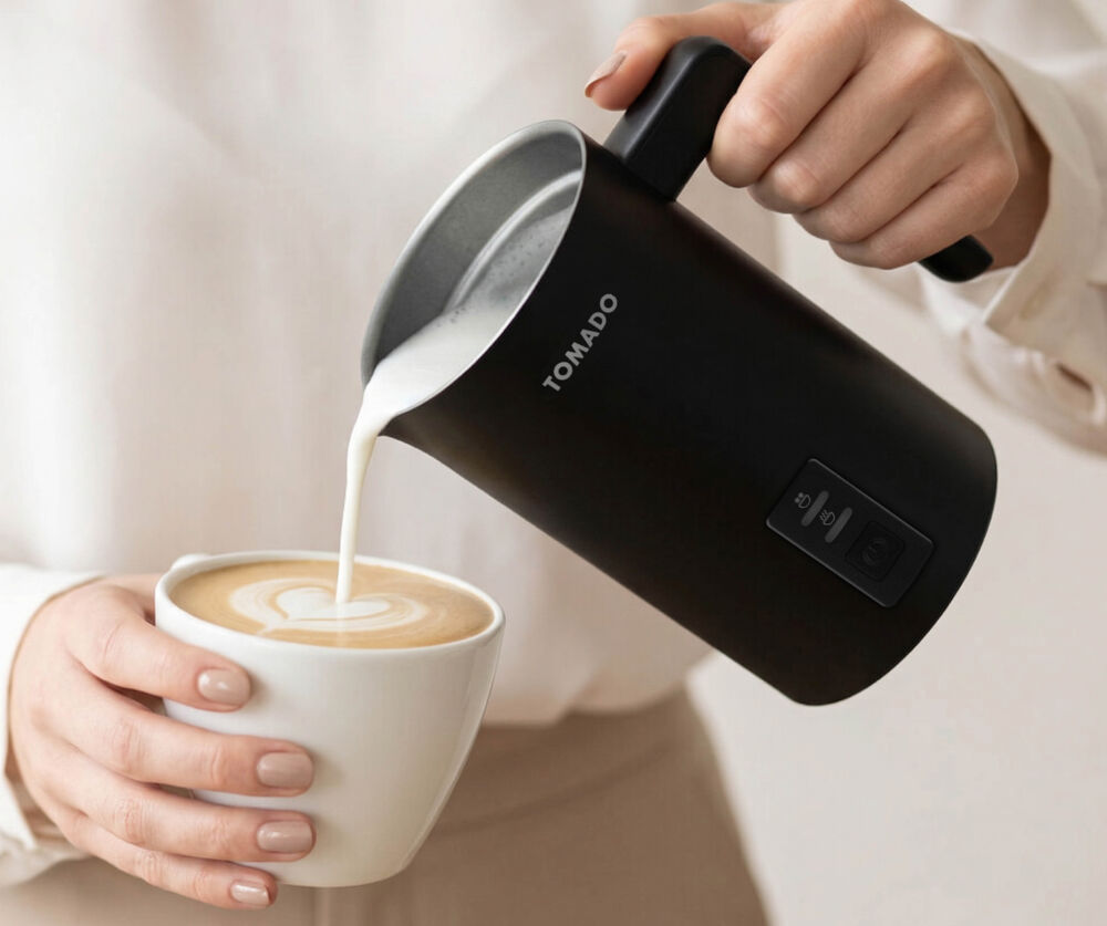 Foto: melk opschuimer wonen nl tomado